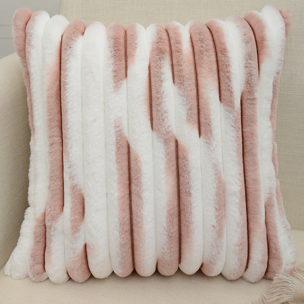 [IN-1XZT181-1 L- Coffee] Throw Pillow Cover with insert Polyester Blend (Copy)