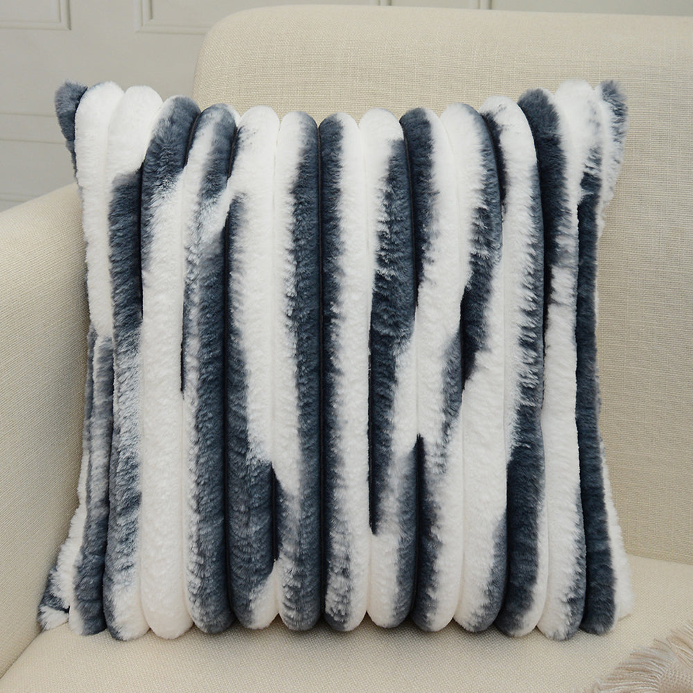 [IN-1XZT181-1 L- Coffee] Throw Pillow Cover with insert Polyester Blend (Copy)