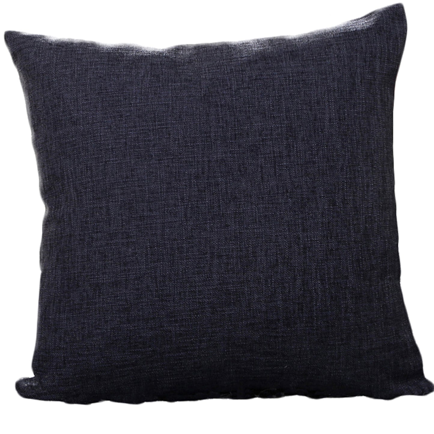 [IN2XZT50 A-Green] Polyester/Linen Blend Cushion Cover Pillow Case Pack of 2, 20''x20'' (With or Without Inserts)