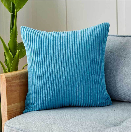 Set of 2 Stripe solid colors Throw Pillow (With/Without Inserts) 4 size options
