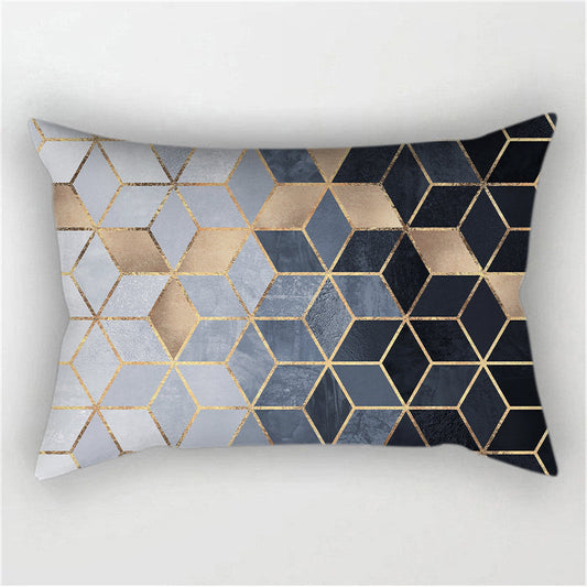 [IN 1xZT99-1] Colorful Geomatric Square or Rectangular Throw Pillow Cover and Insert 3 size options